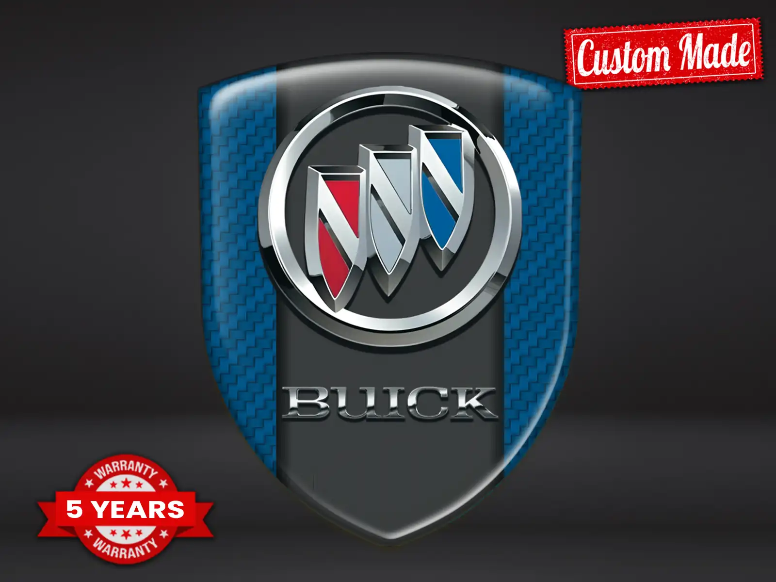 Buick Heckscheibenaufkleber Universal Stern Hochwertig